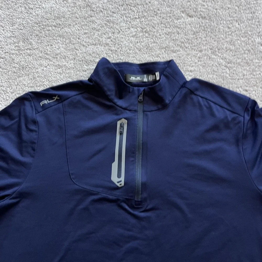 RLX Ralph Lauren Performance Jersey Paris 2024 Olympics Sweatshirt 2XL 1/4 Zip